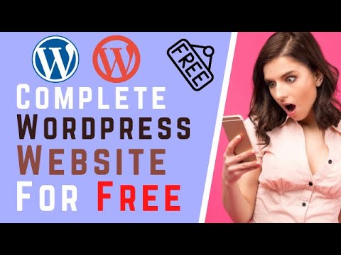 How to make WORDPRESS WEBSITE for FREE | Aho Tech