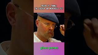 Frozen vs  Thawed The Chicken Gun Windshield Test! #mythbusters #shorts #mythbusting #myth