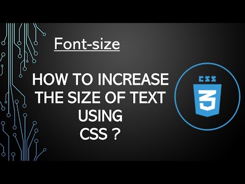 Lecture 20 CSS |font size|Css Tutorials |Urdu|Hindi| How to increase text size in css