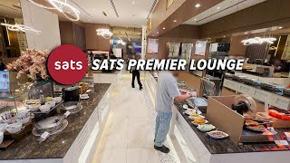 Singapore Airport Lounge Food Review | SATS Premier Lounge Terminal 3