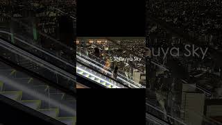 突然翻到三月的東京超美夜景｜生活中不缺少美而是缺少發現✈️ #ShibuyaSky
