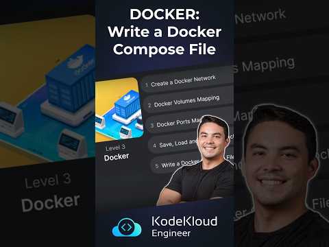 Writing a Docker Compose File | Docker Tutorial | Docker Series #15