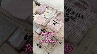 pack with me for a beach vacation to Cape May!🐚🌸 #coastaltravel #packwithme #pinkaesthetic