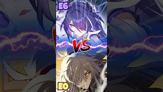 E6 ACHERON VS E0 JING YUAN! | MoC 12 Showcase Comparison | Honkai Star Rail 2.7 #shorts
