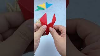 origami 威力驚人的彈指紙飛鏢 手工 折紙 折紙飛鏢 手工diy 折紙教程 折紙玩具