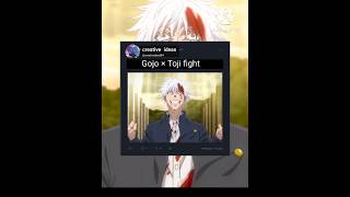 [ Gojo × Toji fight 💀🗿🙌🏻] animevibes