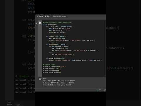 Create a banking system using python for beginners  #coading  #tech #music #youtubeshorts #youtube