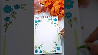 Cover page ideas for school project #youtuber #viral #frontpage