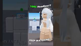 #headless FOR CHEAP!? #evade #roblox #mm2 #robloxugc #ugccreator #adoptme #adoptme #shorts #sshf