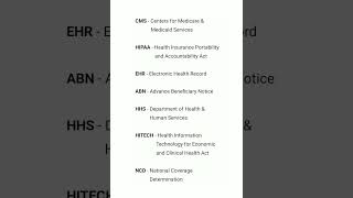 Terms Related to Medical Billing #Medicalbillingandcoding #quickreview