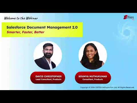 XfilesPro Webinar: Salesforce Document Management 2.0 - Smarter, Faster, Better