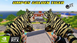 NEW UMP45 GOLDEN TIGER AND NEW STRIKE PASS 27 KILL BLOOD STRIKE RANDOM SQUAD MAX GRAPHIC