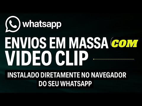 Ferramenta de envios em massa com opção de envio de "video clip" - Slimsender