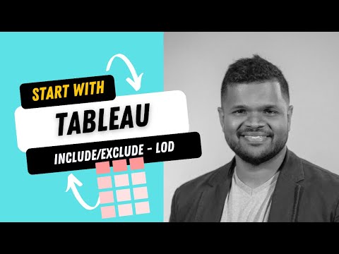How to build LEVEL OF DETAIL Calculations | INCLUDE & EXCLUDE | Tableau