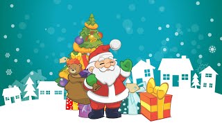 Merry Christmas Video|| Santa Clause|| 3d Song of Santa clause||Christmas Short Wishes|| By Hack Q
