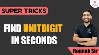 Find Unit Digit in Seconds | Mathematics | ATP STAR | NTSE | Mental ability | Class 10 | Trick
