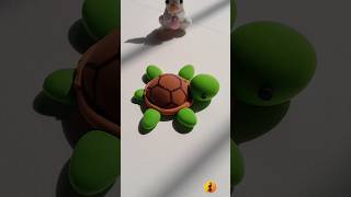 How to make DIY Clay Turtle || #turtle#claycraft#handmade#diy#art#dexartacademy#viralart#shorts
