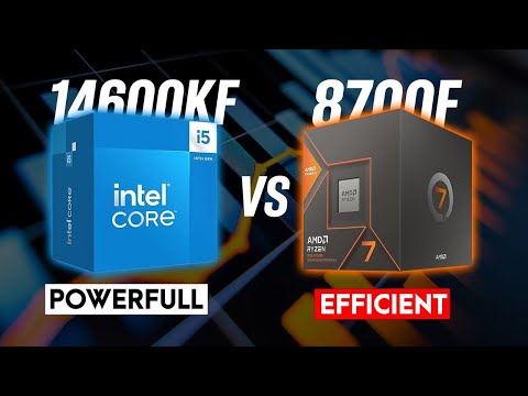 Ryzen 7 8700F vs Intel i5-14600KF  - The Best Mid-Range CPU for Gaming & Work?