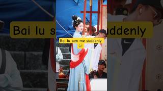 bai lu caught me #bailu #cdrama #feud #moli