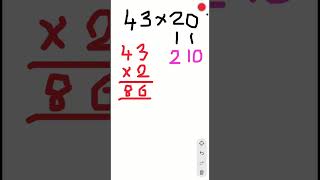 Maths tricks for multiplying #multiplication #mathshelp #fyp