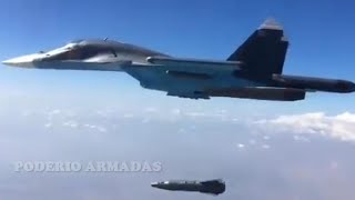 La Fuerza Aérea rusa lanza contra el enemigo las nuevas superbombas UPAB-1500B de 1,5 toneladas