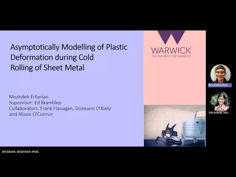 Asymptotically Modelling of Plastic Deformation during Cold Rolling of Sheet Metal