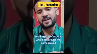 कर्मों का सारा खेल है with english subtitles #rjkartik #shorts #motivation #whatsappstatus