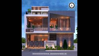 Modern Exterior Design |Luxury Modern Design |Small House Elevation |Duplex house design#housedesign