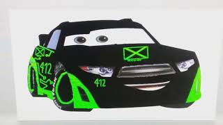 Darrel "Xcube" Consoler (Voice) Xcube Racer #412 (Cars 3, Cars 4)