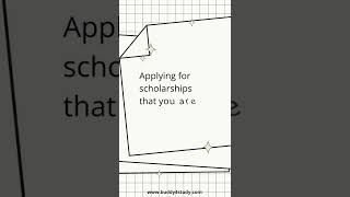 5 Scholarship Application Mistake to Avoid