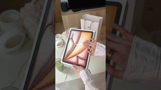 iPad Air M3 unboxing 🤍 11 inch, starlight✨ #ipad #apple #unboxing #aesthetic #ipadair