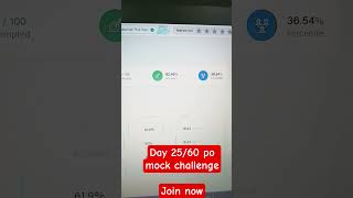 po mock challenge | join me now #banking #bankexam #sbipo