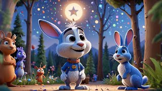 Ricky Rabbit Paints a Star | Art and Imagination Song for Kid | Nursery Rhymes and Creative Learning