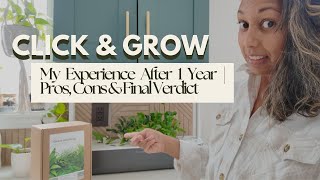 Click & Grow Smart Garden 9 Review: My Experience After 1 Year | Pros, Cons & Final Verdict