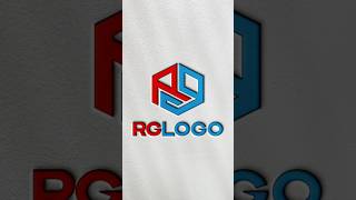RG logo design #shorts #short #logo