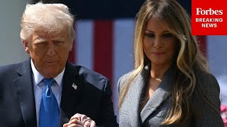 Trump Asked About Melania's Influence On Policy Towards Russia's Putin And Ukraine