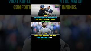 India missed Kohli at Lord’s #viratkohli #kingkohli #kohli #indiavsengland #lords #cricket