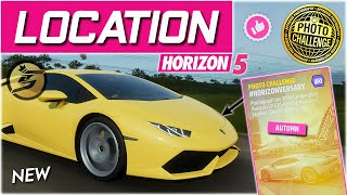 Forza Horizon 5 PHOTO CHALLENGE HORIZONVERSARY Horizon 2 Festival Site Colinas Aridas FH5 LOCATION