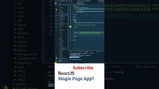 React Telugu: Single Page Application?, Frontend, ReactJS Tutorial, Learn React JS, React JS Telugu