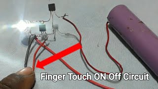 ON/OFF Finger Touch Circuit