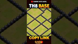 Th8 war base | Clash of Clans