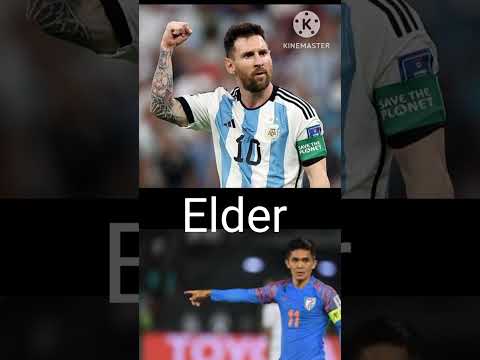 Messi vs chetri Respect every one's #shorts