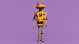 FOCUS ROBOT #3d #robot #animation #3dartist #3dart #3dmodeling #autodeskmaya