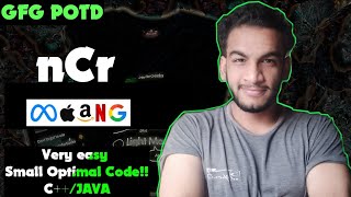 nCr | gfg potd | 13-05-25 | GFG Problem of the day