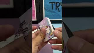 Mini Unicorn Notebook  Keychain 😎