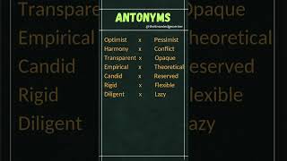 10 Tough Antonyms for Competitive Exams – Are You Ready? 🧠✍️