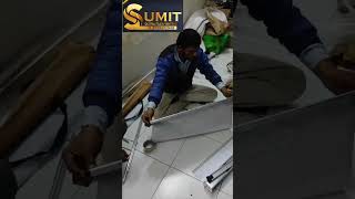 Standee installation || How to Install Rollup Flex Banner Standee #shortsyoutube #flexprinting