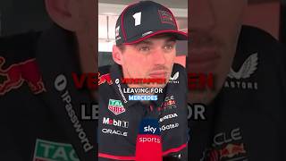Verstappen Going To Mercedes??