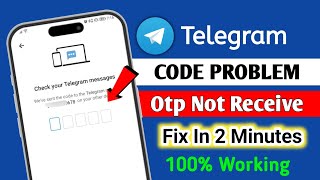 How To Fix Telegram Code SMS Problem (2025) | Fix Code Sent To The Telegram App Problem