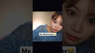 Her realization is hilarious😂🤣 #chaewon #kimchaewon #lesserafim #pleasepleaseplease #fypkpop
